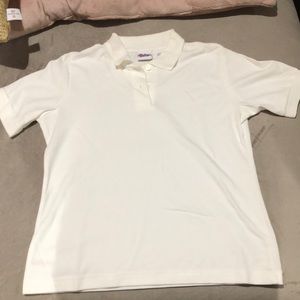 Kids white polo